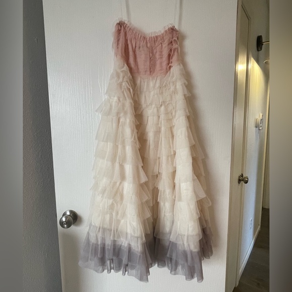 Traffic People Ombré Strapless Dress - Picture 4 of 6